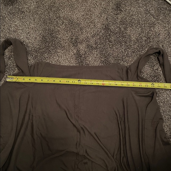 Rick Owens Taupe Asymmetric Sweater - Picture 3 of 3